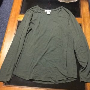 Dark green long sleeve